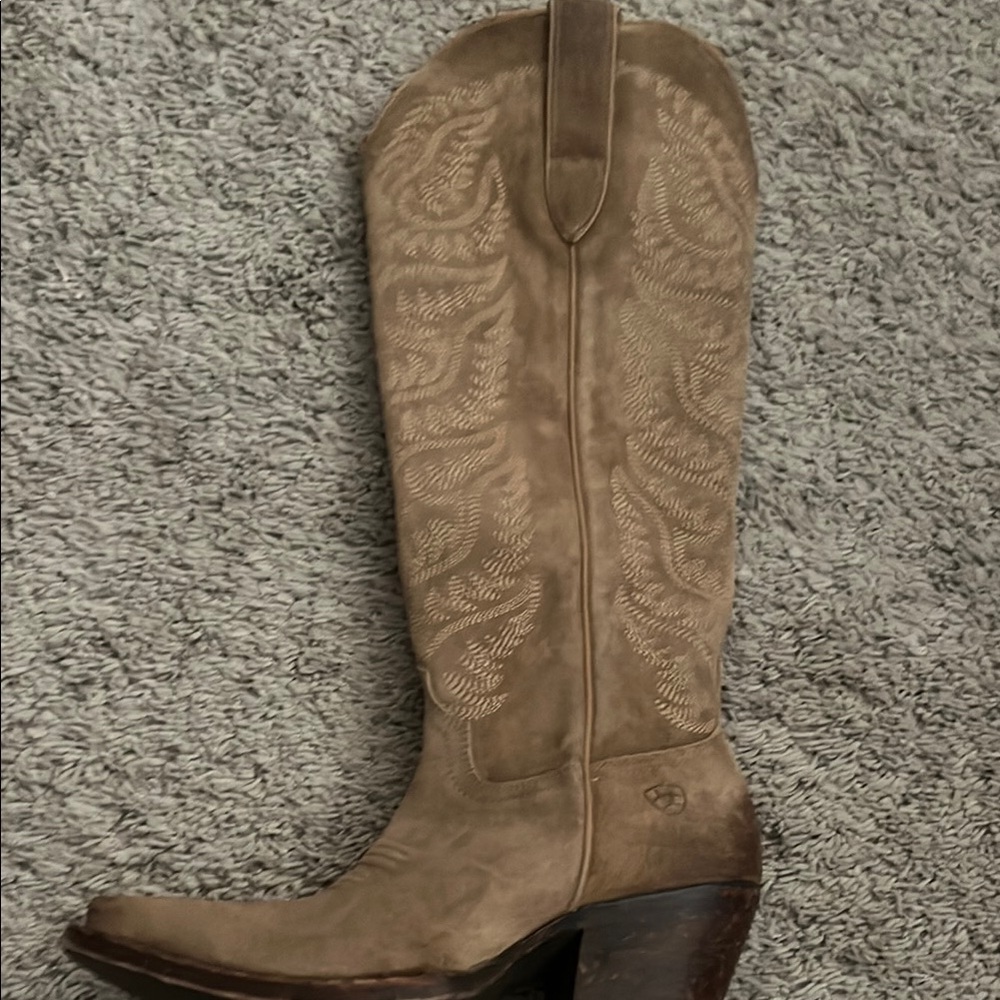 Tan Western Cowboy Boots